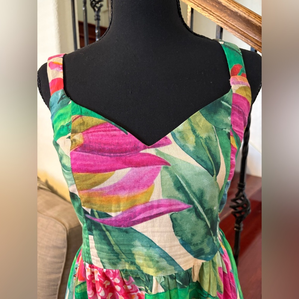Primark Cares Floral Maxi Dress in Vibrant Colors - Picture 2 of 10